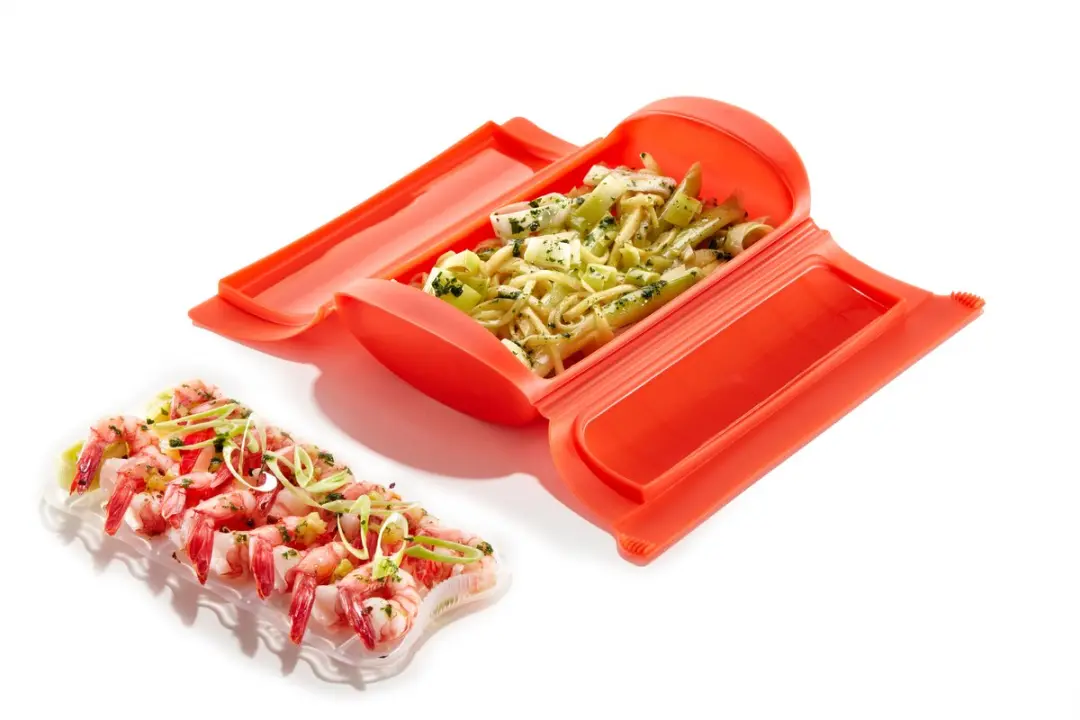 Lékué Magnetron Stoomkoker 880162 - 1-2 Personen - Red