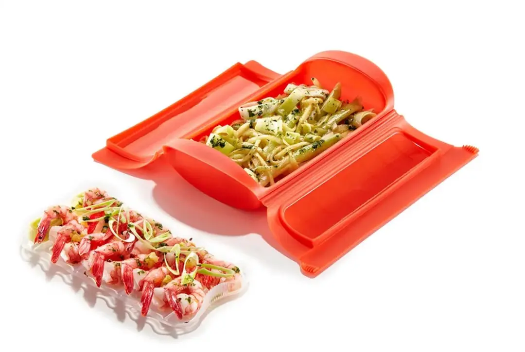 Lékué Magnetron Stoomkoker 880162 - 1-2 Personen - Red