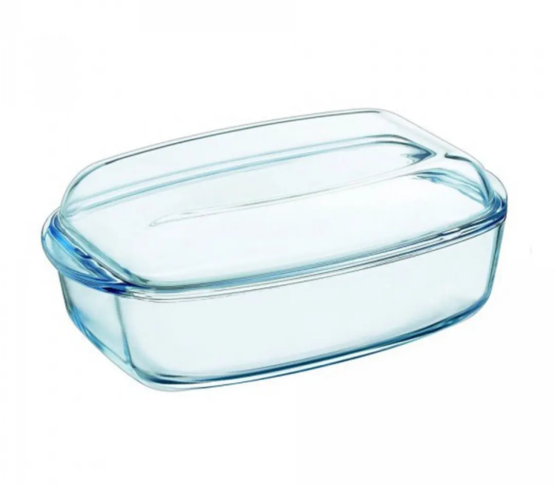 PYREX Essentials Schaal Rechthoek 6,5L - Transparant