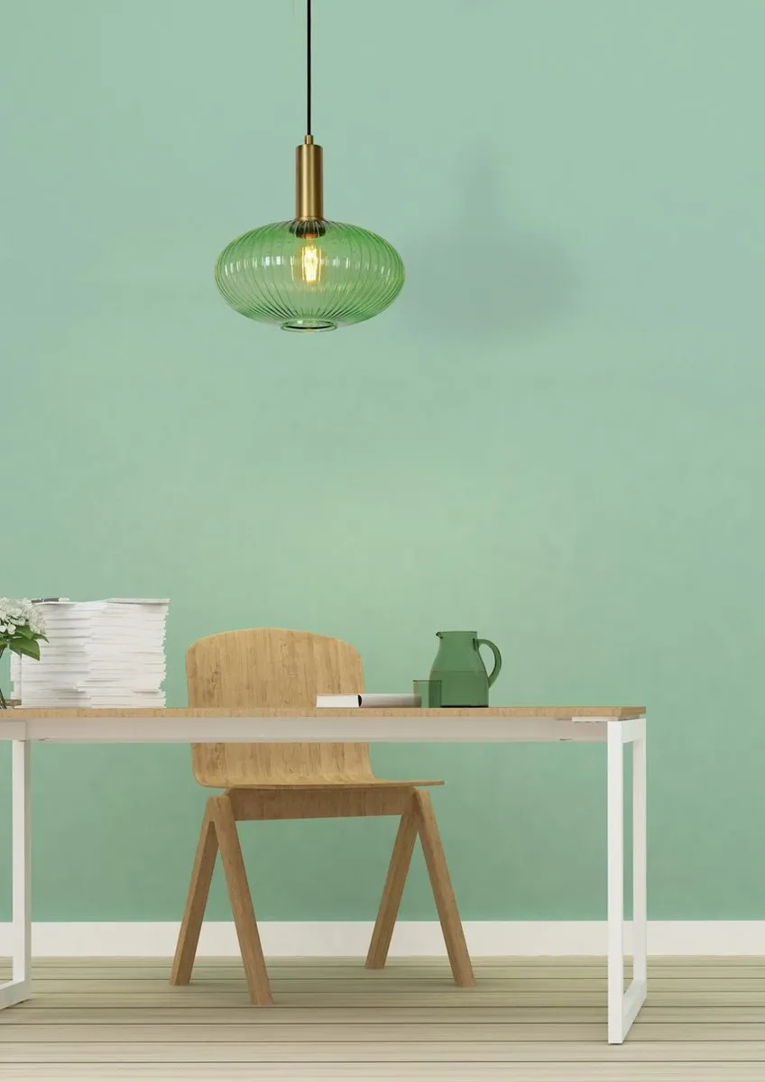 Lucide Maloto Hanglamp Ø30cm - Groen