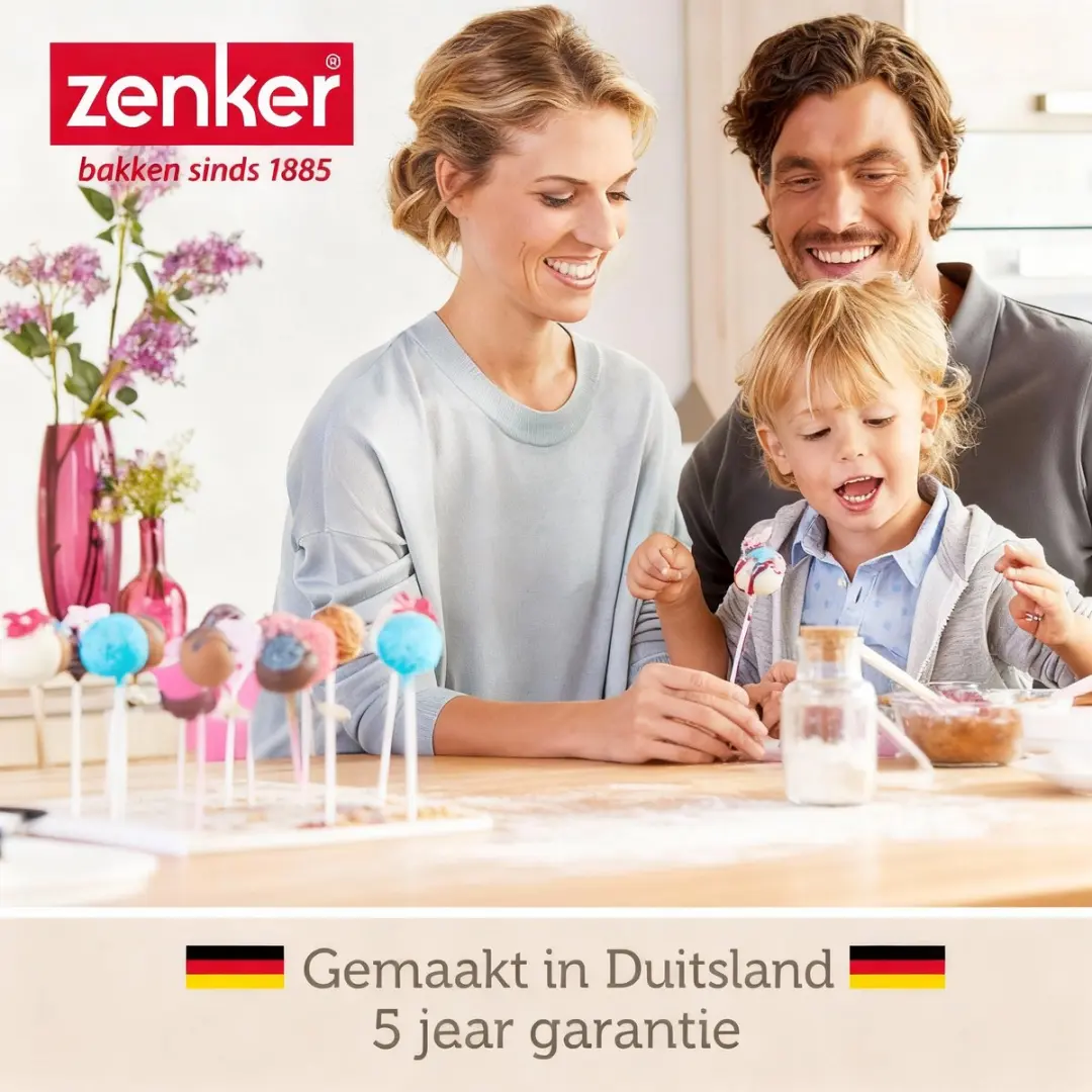 Zenker Set van 2 Springvormen 20cm - Zwart