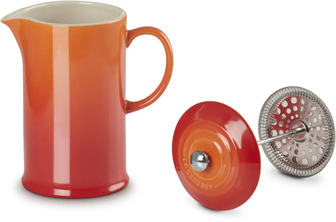 Le Creuset Cafetière 1L - Oranje Aardewerk - afbeelding 3 van 3