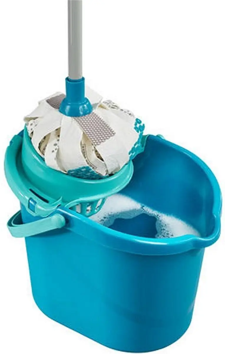Leifheit Power Mop 3in1 Compleet Systeem - 12L Groene/Turquoise - afbeelding 6 van 6