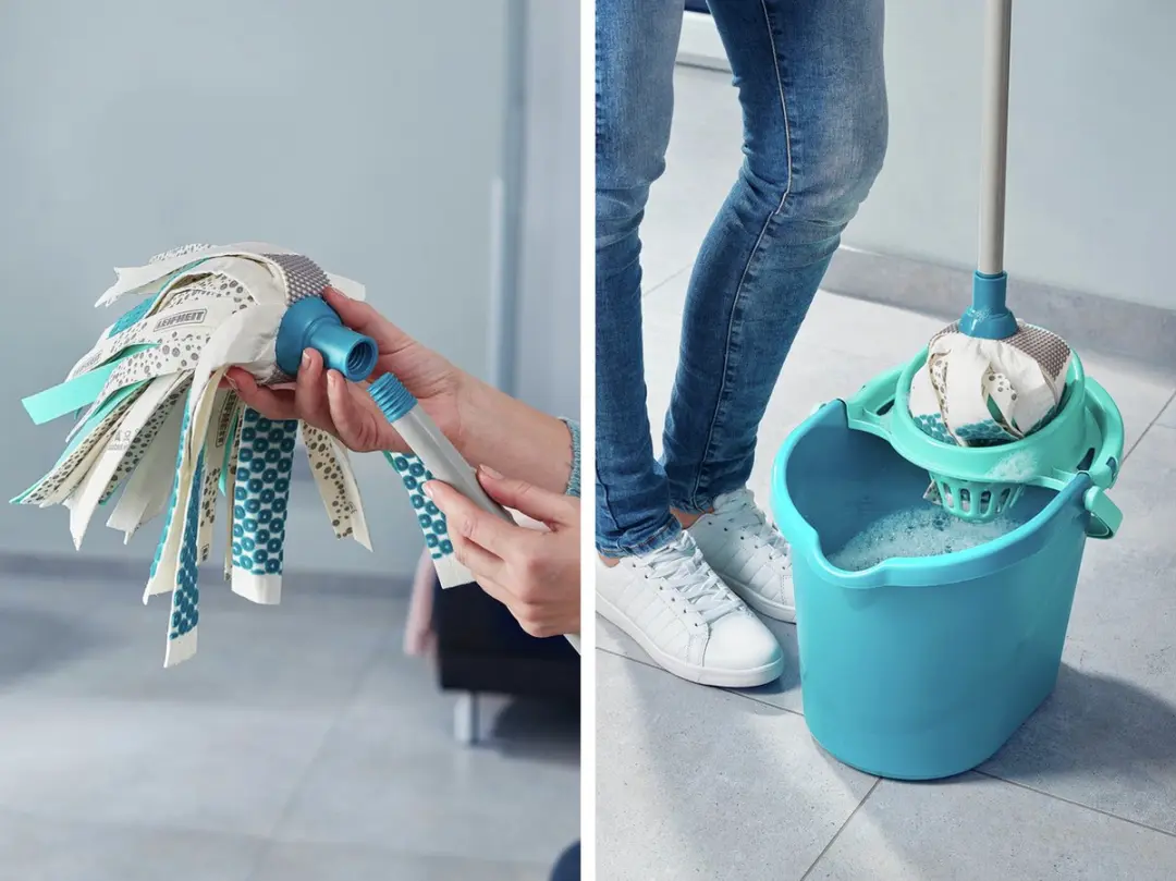 Leifheit Power Mop 3in1 Compleet Systeem - 12L Groene/Turquoise