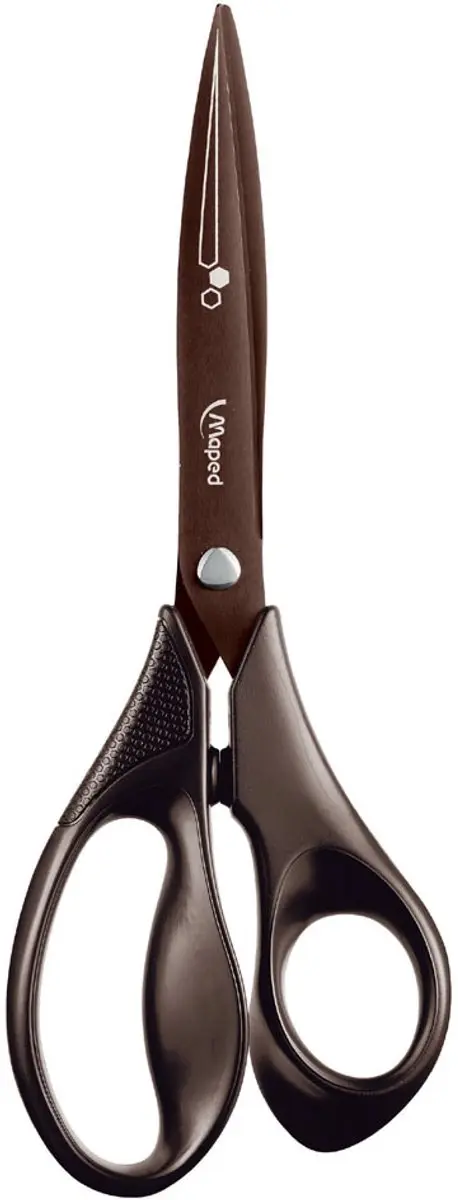 Maped Expert Titanium Schaar 17cm - Donkerbruin