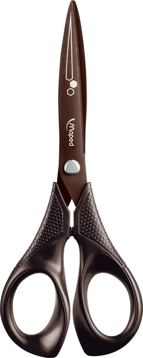 Maped Expert Titanium Schaar 17cm - Donkerbruin