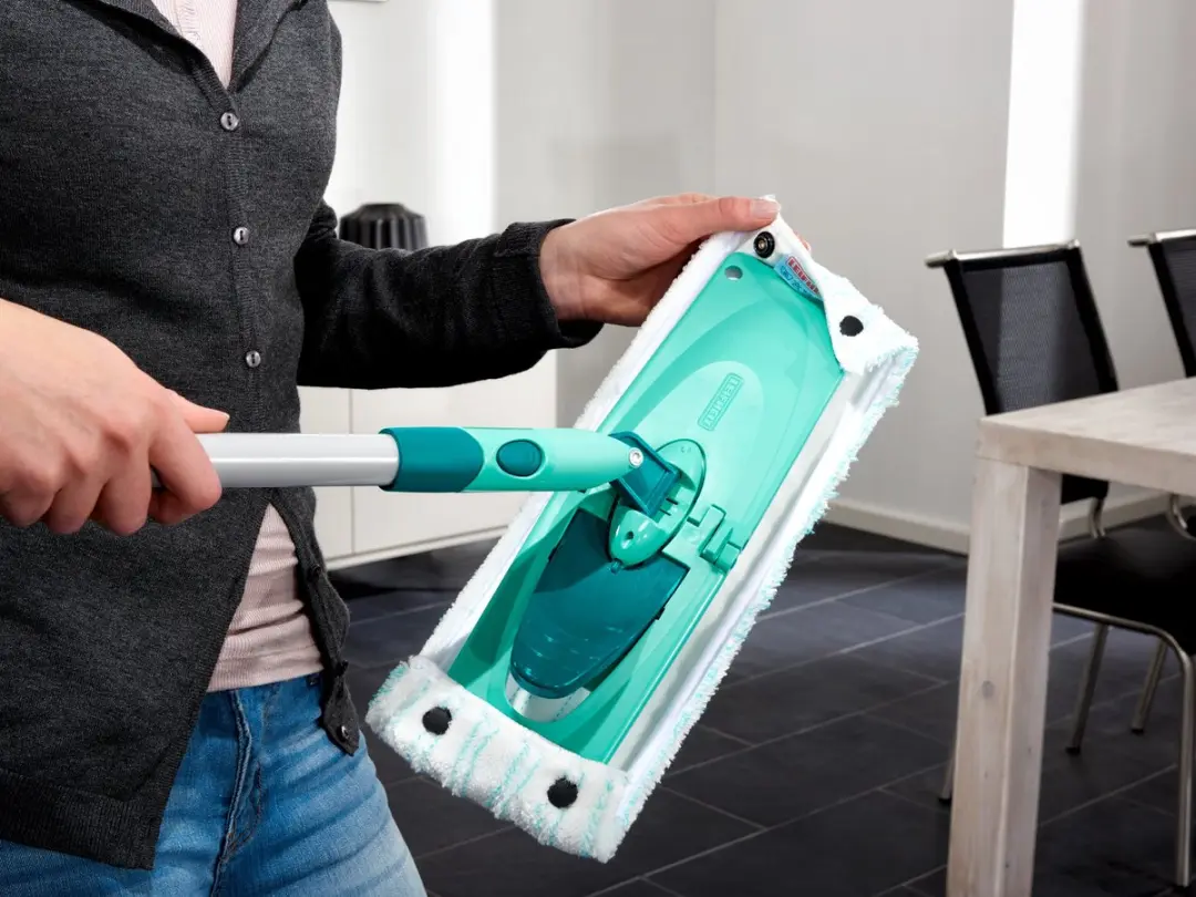 Leifheit Clean Twist M Combi Clean M Vloerwisserdoek Micro Duo 33cm - 2s - Wit/Turkoois