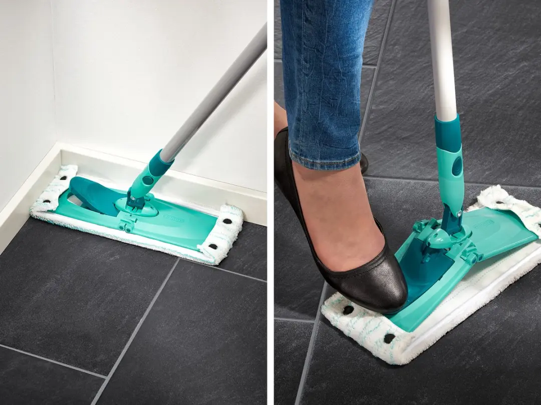 Leifheit Clean Twist M Combi Clean M Vloerwisserdoek Micro Duo 33cm - 2s - Wit/Turkoois