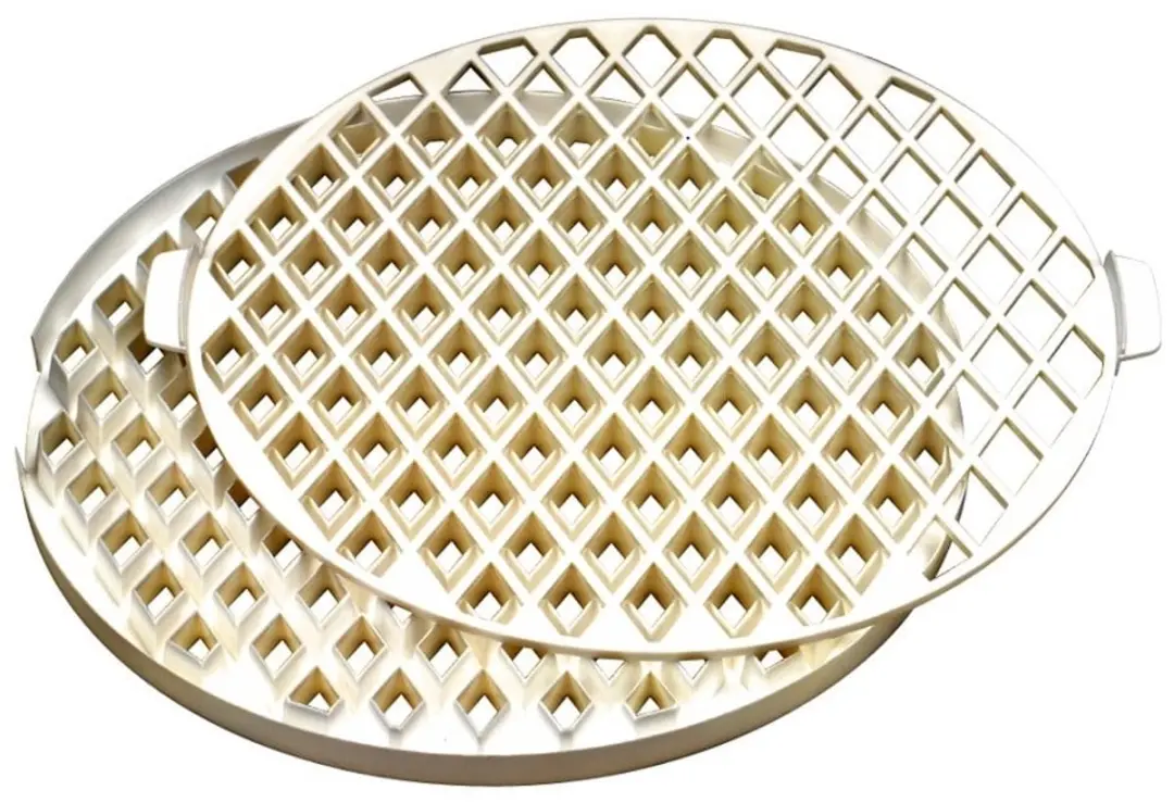 Patisse Vlaaistans Ruitvorm Ø30cm - Wit