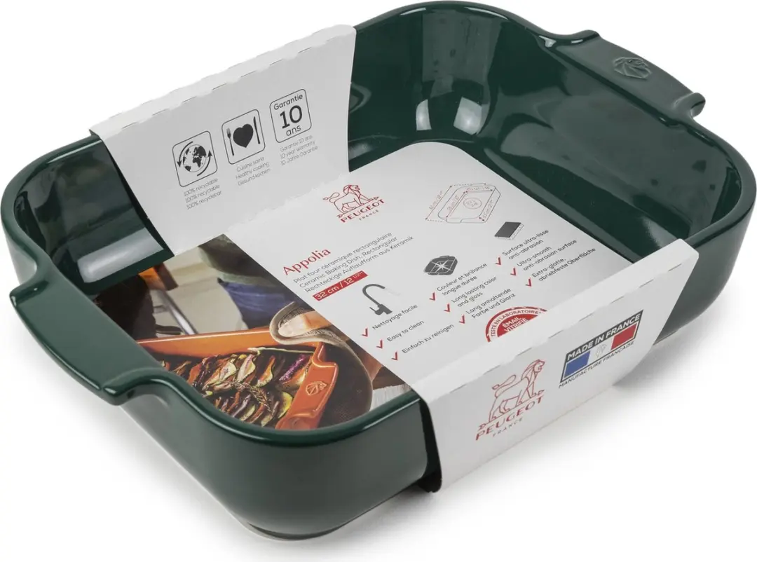Peugeot Appolia Ovenschaal 32cm - Bosgroen