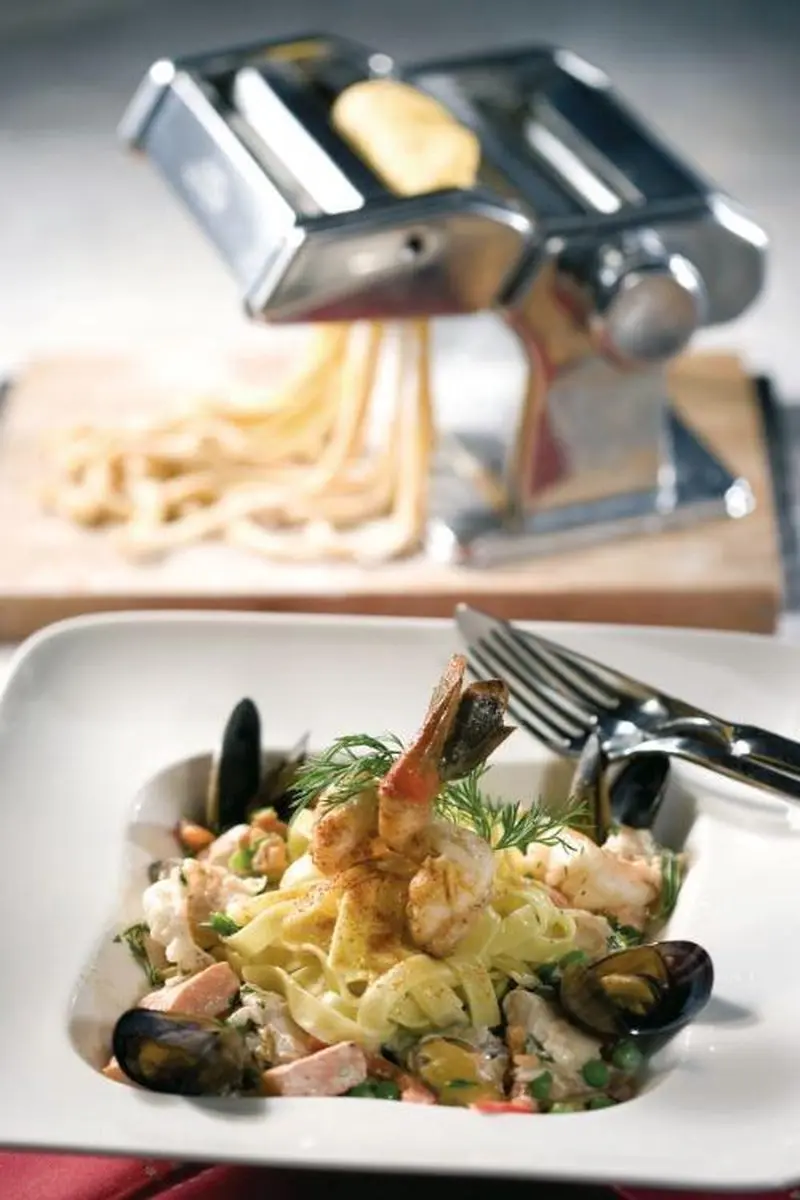 GEFU Pasta Perfetta De Luxe 28300 Pastamachine - 6 Diktes - Zilver