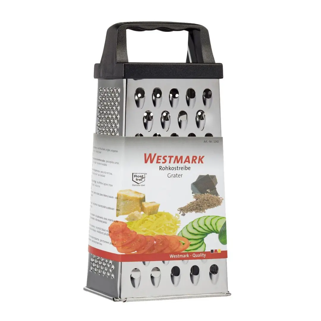 Westmark Groenterasp 4-vlakken 11422270 - Zilver/Zwart