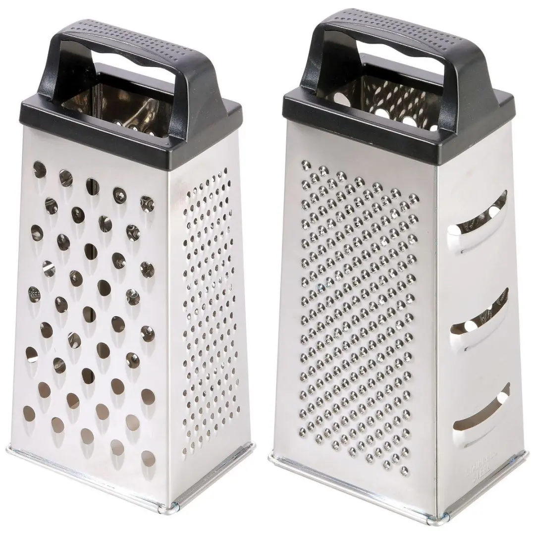 Westmark Groenterasp 4-vlakken 11422270 - Zilver/Zwart