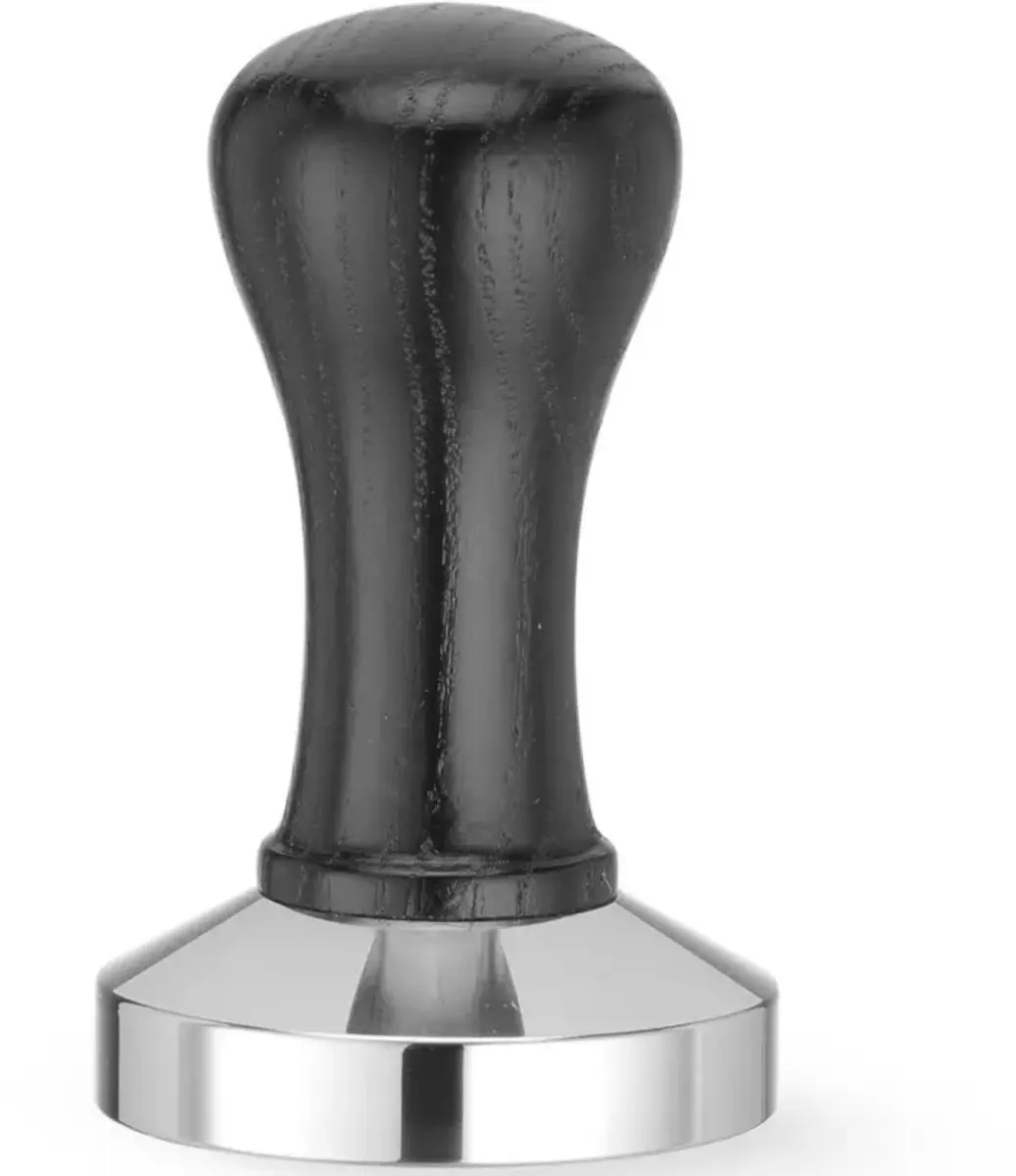 Hendi Koffie Tamper Ø58mm - Roestvast Staal - Zwart