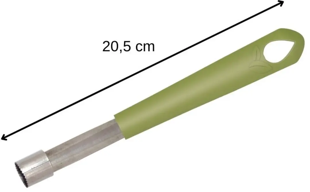 Fackelmann Zero Serie Appelboor - Groen/Grijs