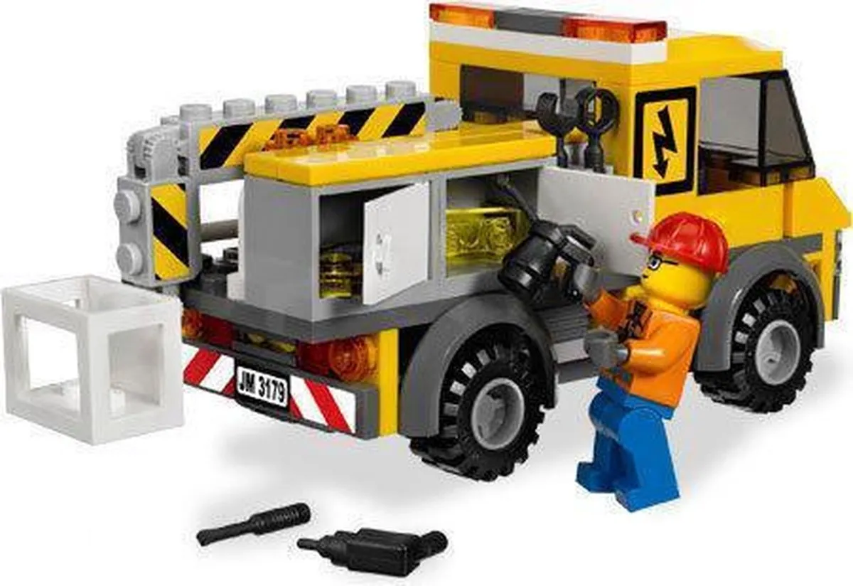 LEGO City Reparatietruck 3179 - Geel