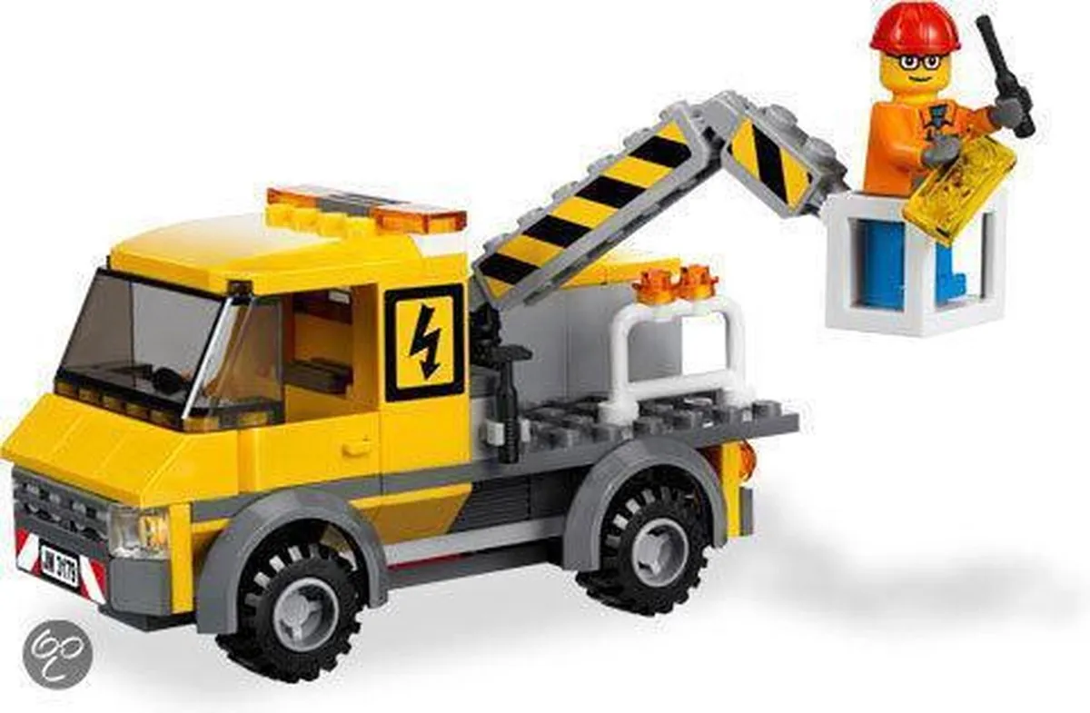 LEGO City Reparatietruck 3179 - Geel