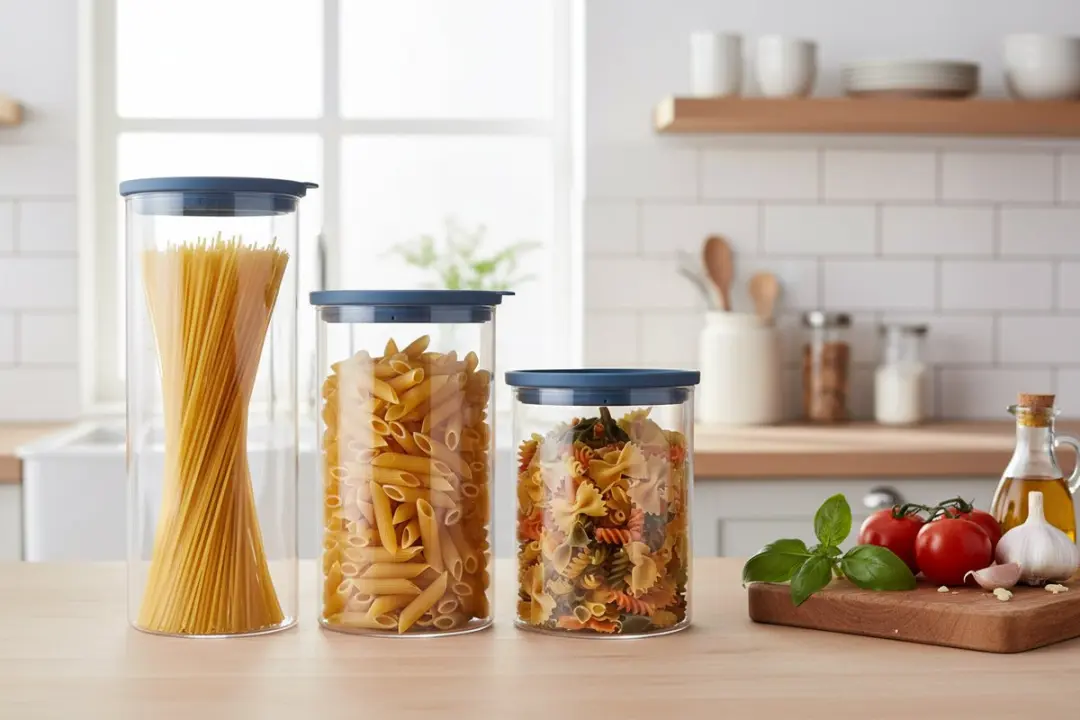 Cookinglife Voorraadpotten Set 3-delig - 1.5/1.9/2.5L - Ø13cm - Transparant