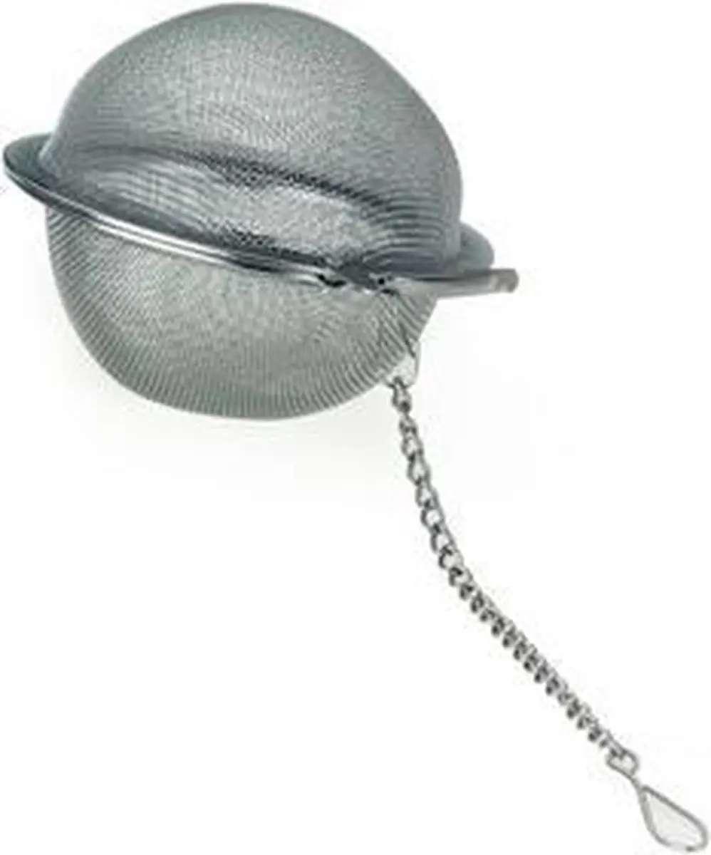 Kela Kruidenbol Groot Profi - 6 cm - Zilver
