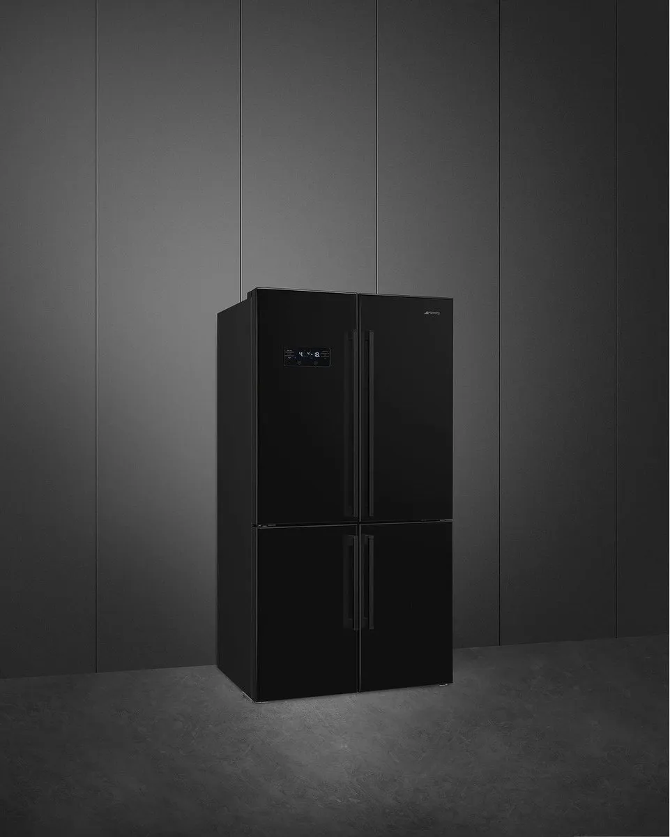 Smeg FQ60NDF Amerikaanse Koelkast - 626L - Zwart