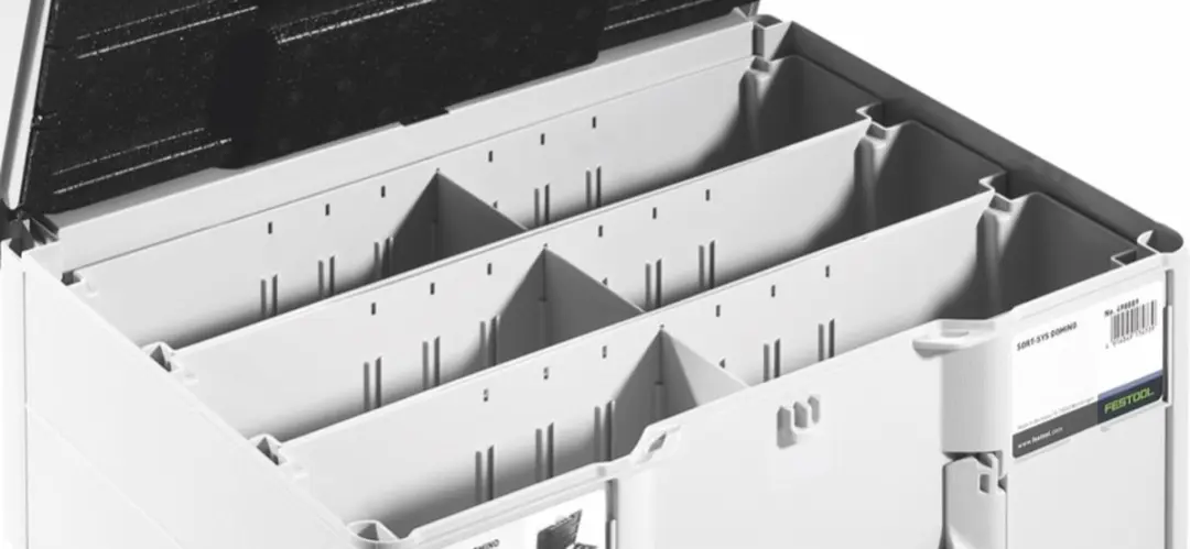 Festool SORT-SYS3 M 187 DOMINO Systainer³ - 15.9L - 5 Vakken
