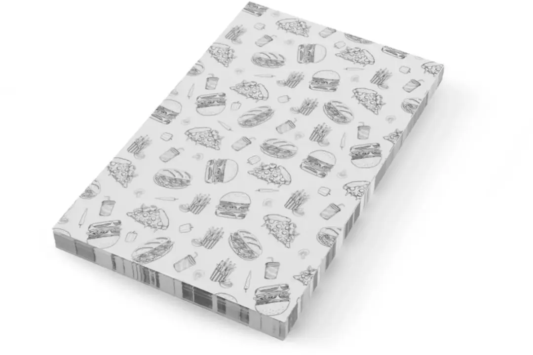HENDI Vetbestendig Papier Fast-Food Patroon 250x350mm
