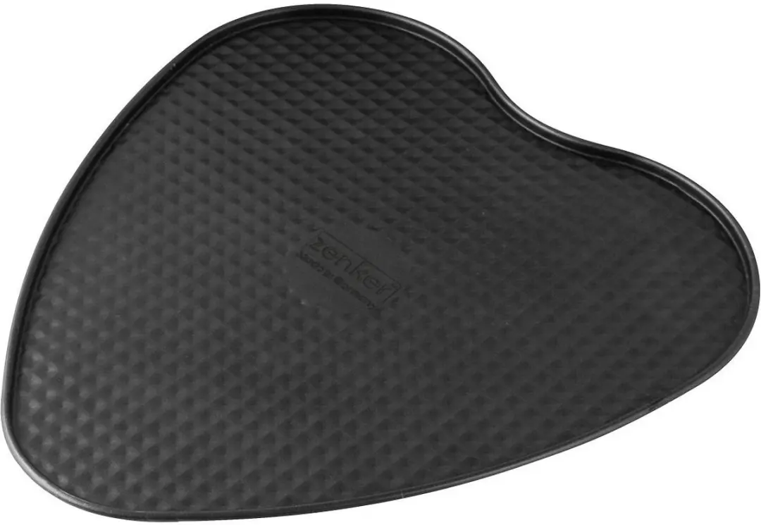 Zenker Special Creative Hartvorm Taartvorm 27x25cm - Zwart