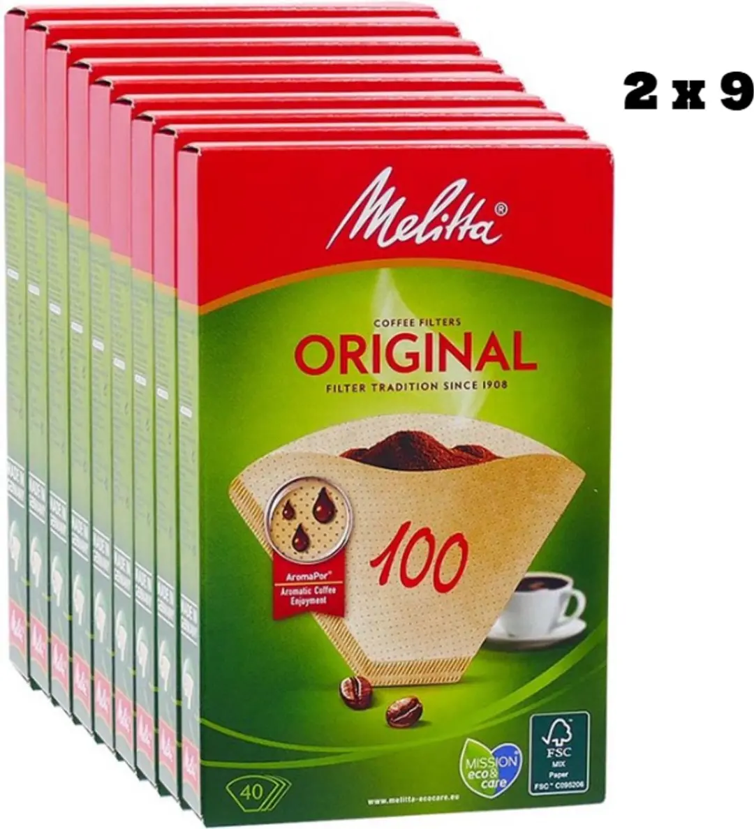 Melitta Classic Filterzakjes 100/40