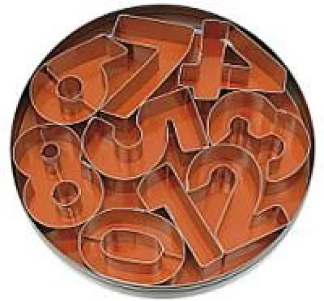Patisse Koekjes Uitsteker Cijfers - 9-delig Multi - afbeelding 6 van 6