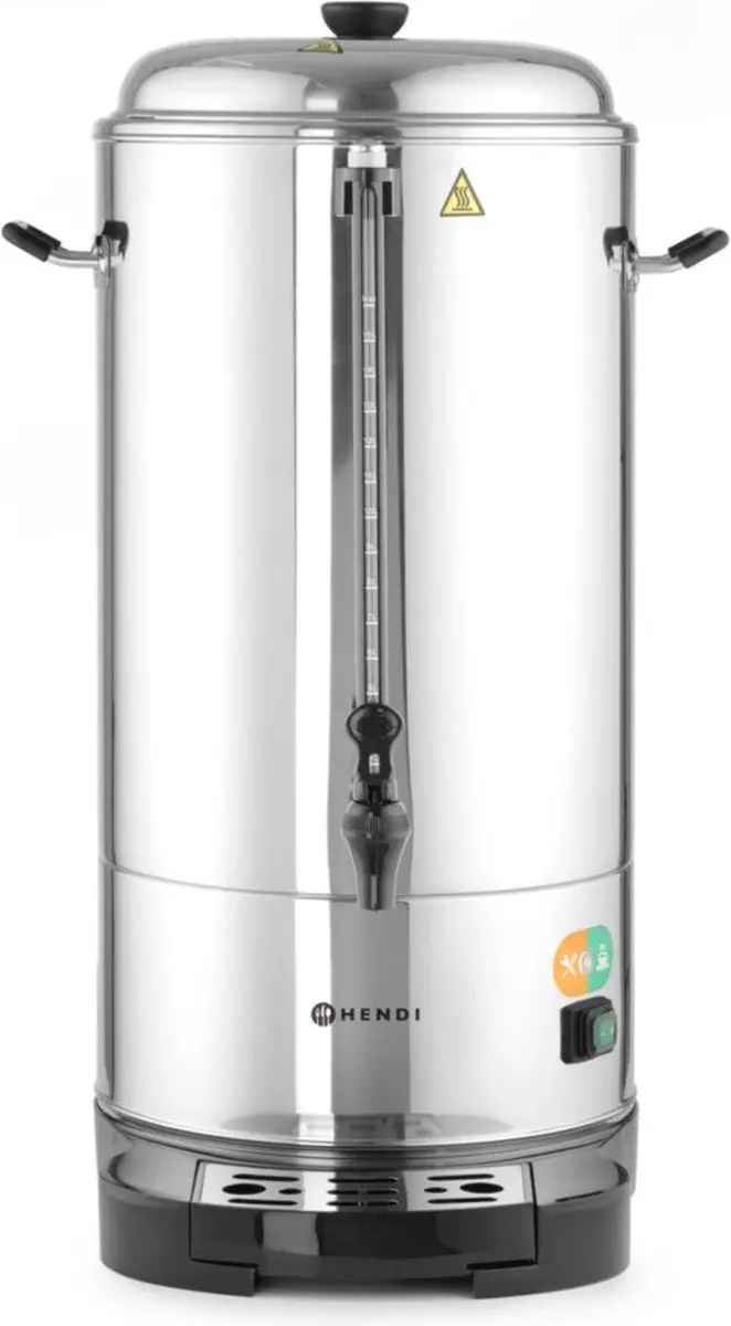 HENDI Dubbelwandige Percolator 10L