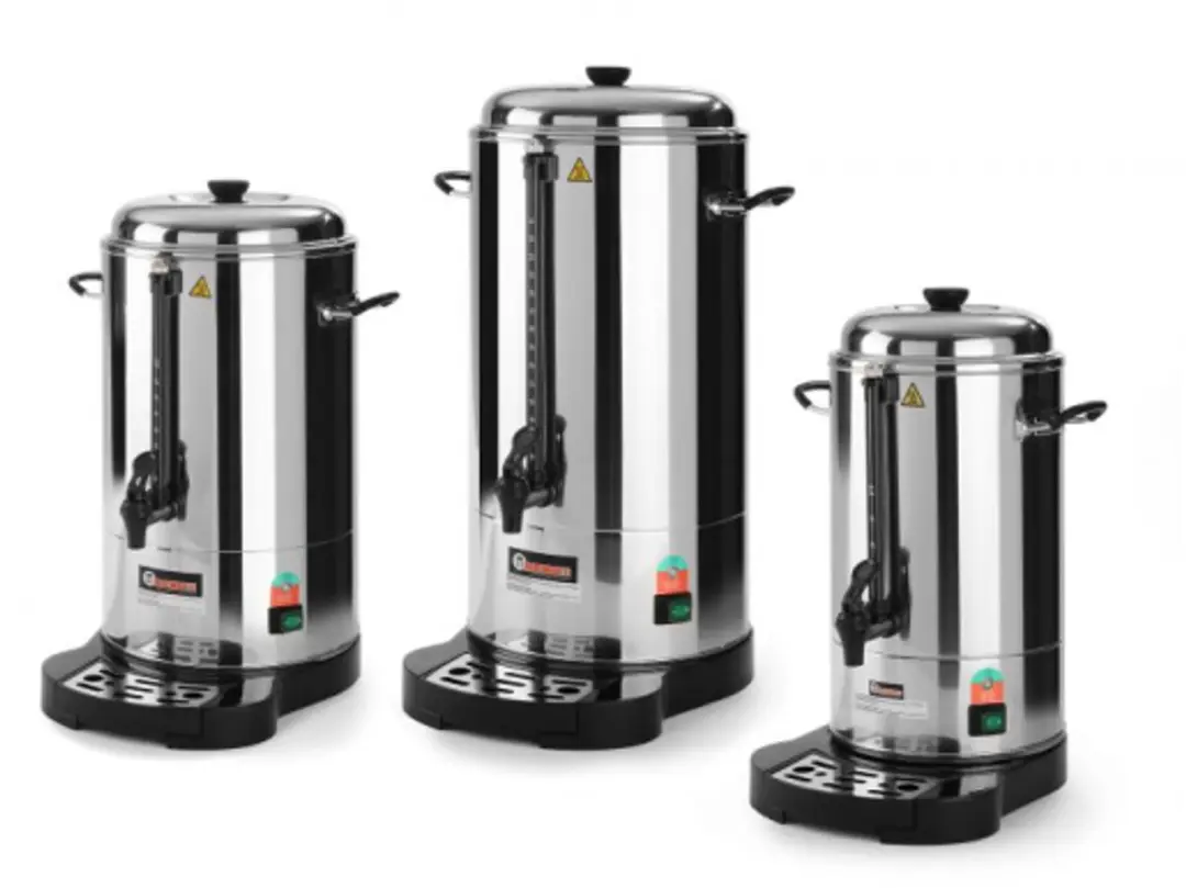 HENDI Dubbelwandige Percolator 10L - Roestvrij staal