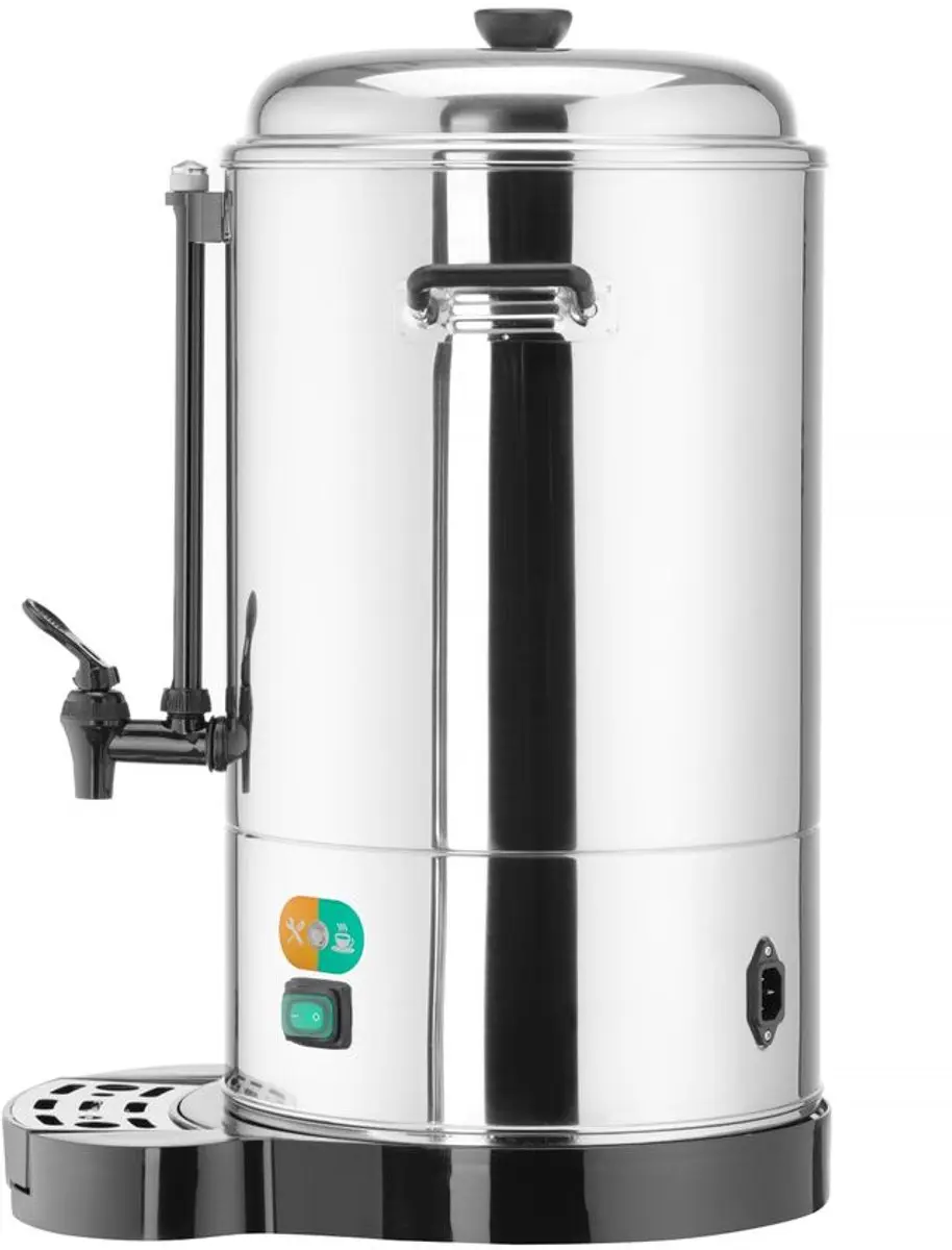 HENDI Dubbelwandige Percolator 10L - Roestvrij staal