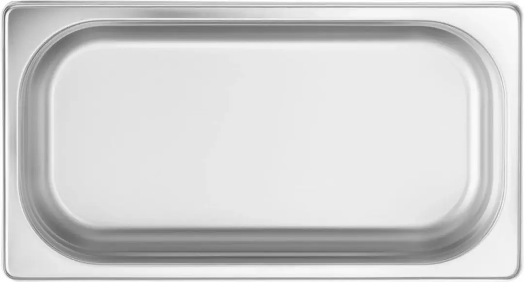 HENDI Gastronormbak 1/3 2,5L - RVS - Zilver