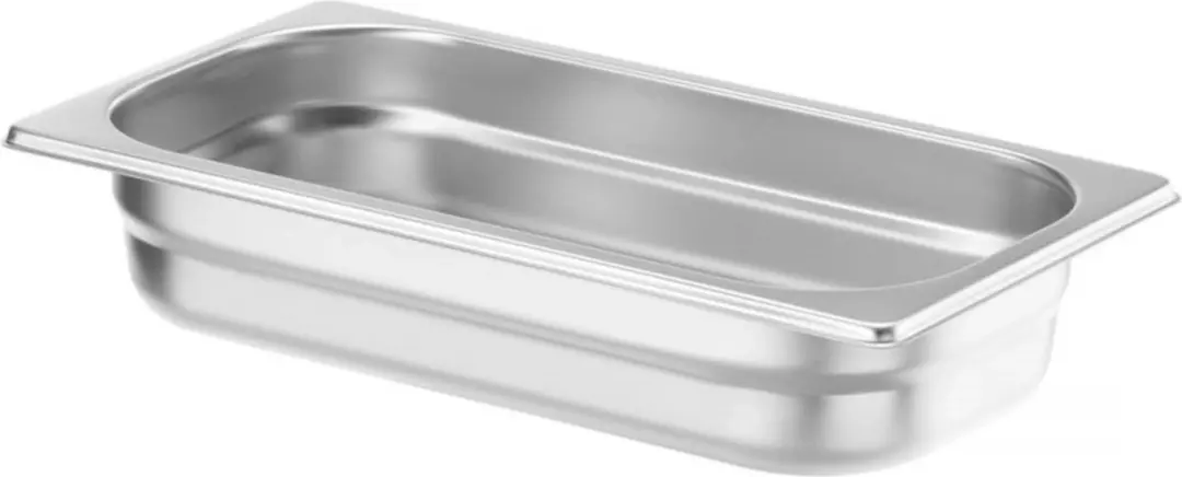HENDI Gastronormbak 1/3 2,5L - RVS - Zilver