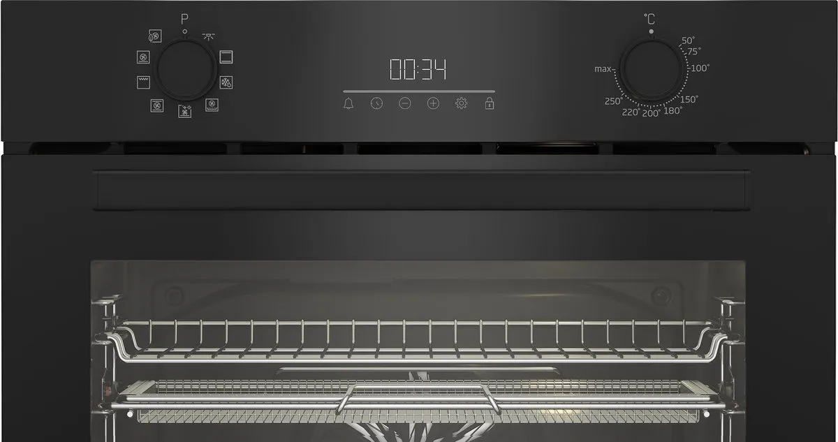 Beko b300 BBIM17300BSEA Inbouwoven - 72L - 3300W - Roestvrijstaal