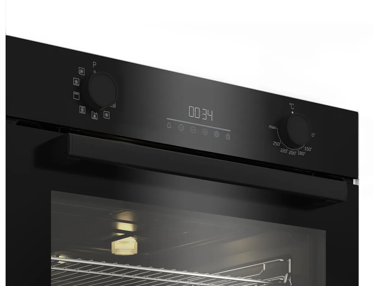 Beko b300 BBIM17300BSEA Inbouwoven - 72L - 3300W - Roestvrijstaal