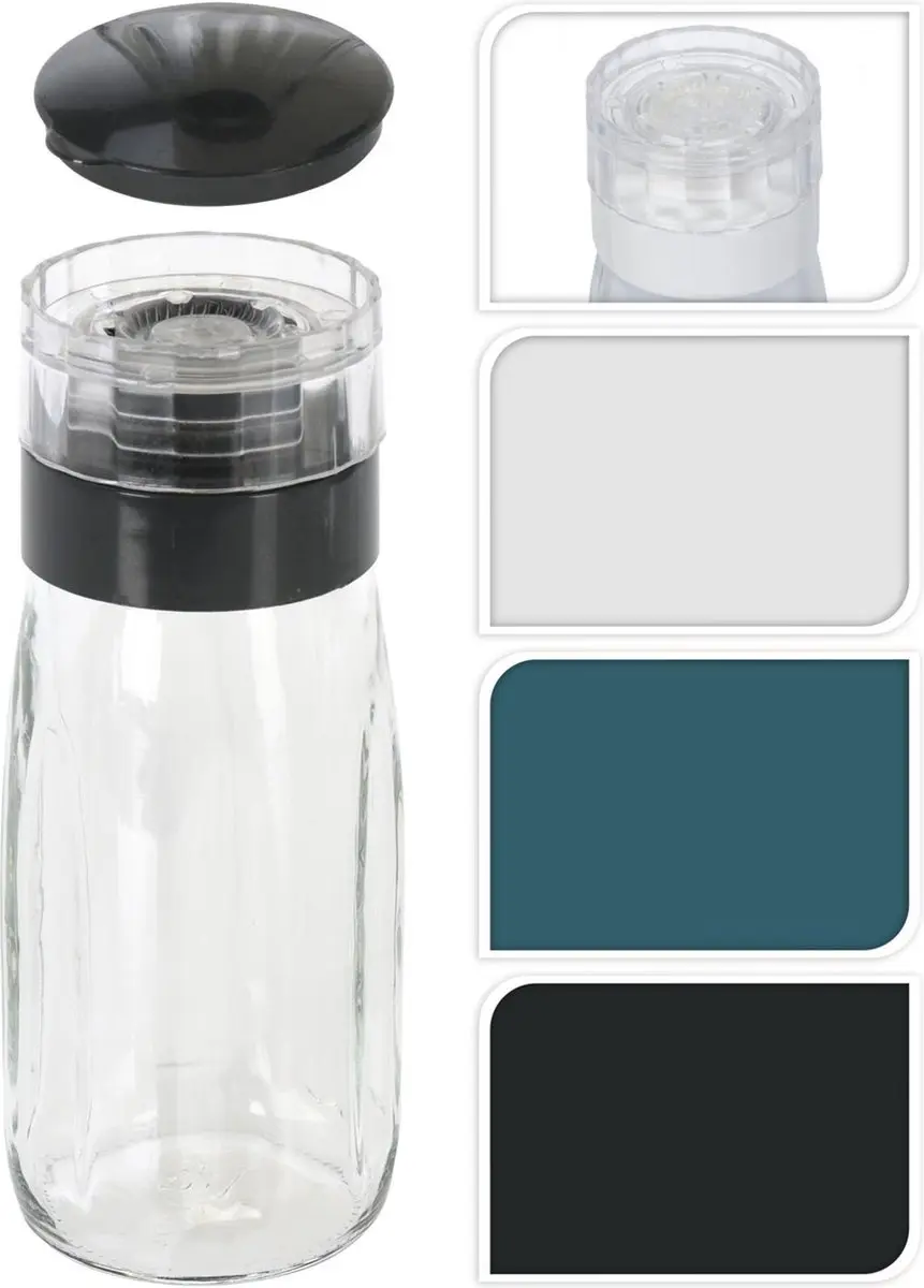 Excellent Houseware Pepermolen Glas 300ml