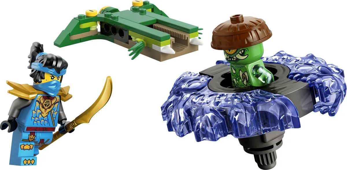 LEGO Ninjago Nya versus Mutatiemonsterspinner 71849 - 2 Minifiguren
