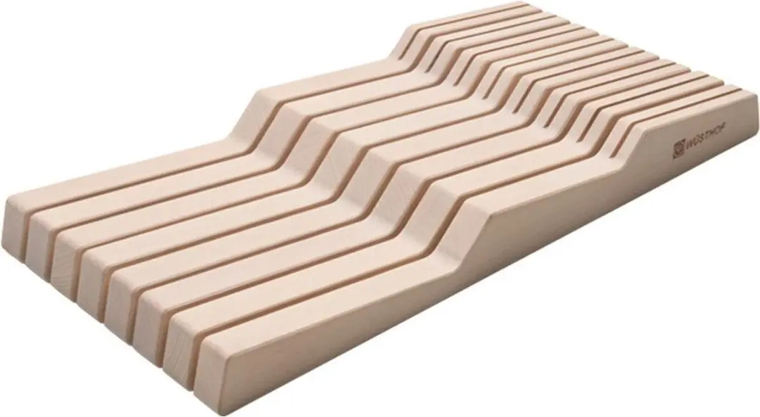 Wusthof Messenblok Lade 43x22cm - Bruin