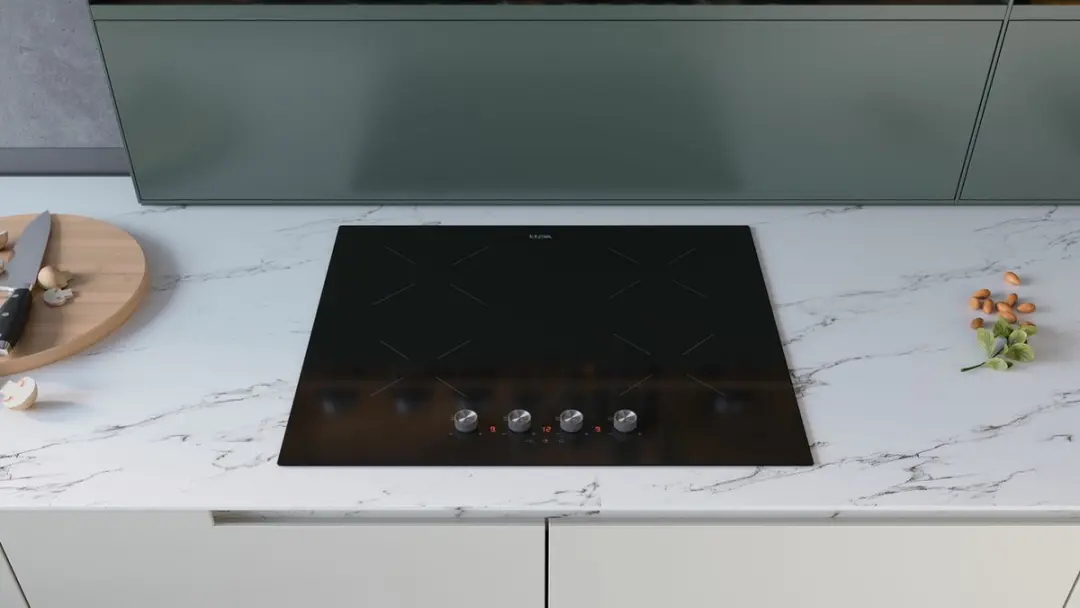 Etna KI560KZT Inductiekookplaat 4 Zones - 59cm - Zwart