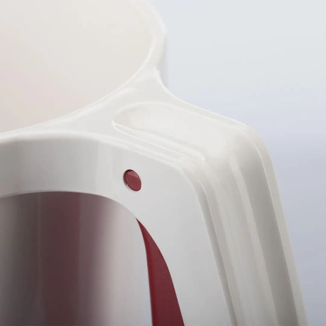 Westmark Meelzeef & Poedersuikerstrooier 32142270 - Wit/Rood