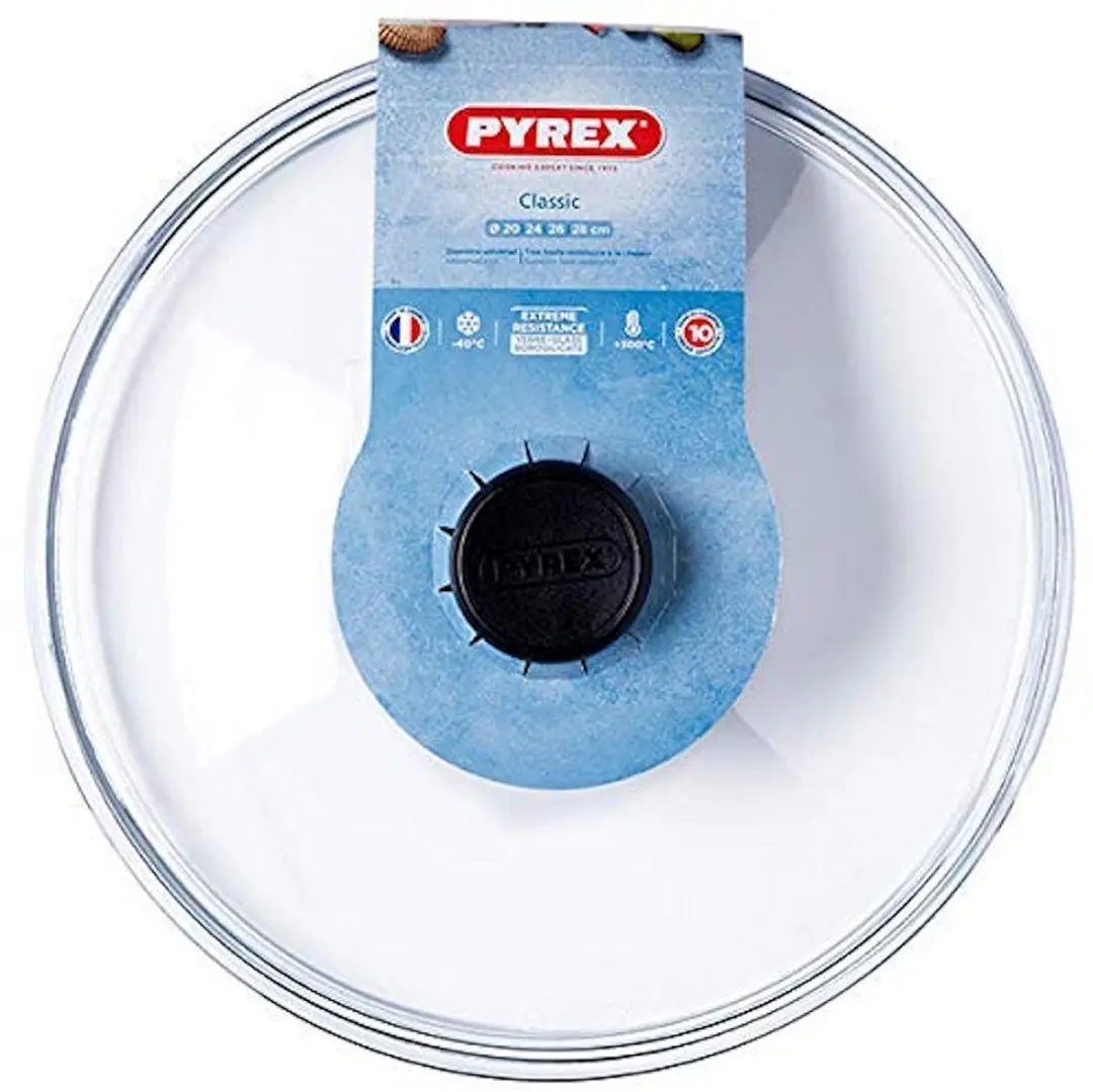 PYREX Classic Deksel Ø28cm - Borosilicaatglas - Transparant