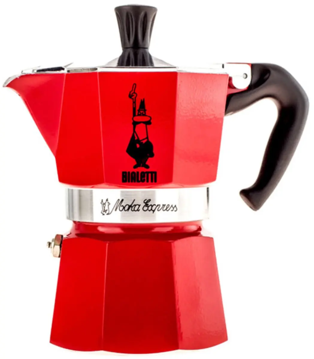 Bialetti Moka Express 3 Kops - Rood - afbeelding 6 van 6