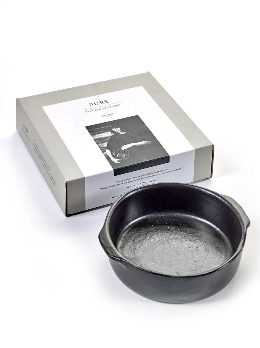 Serax Pascale Naessens Pure Ovenschaal S - 0,87L - Zwart
