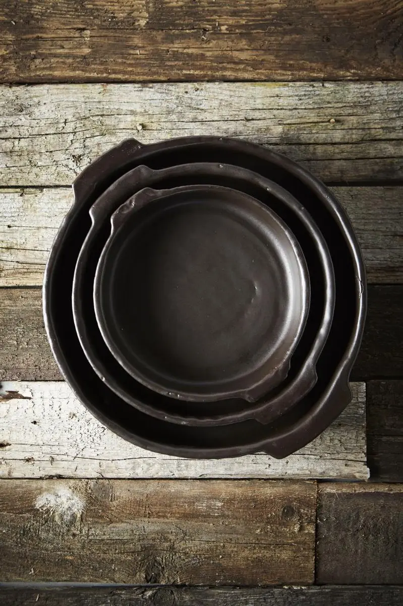 Serax Pascale Naessens Pure Ovenschaal S - 0,87L - Zwart