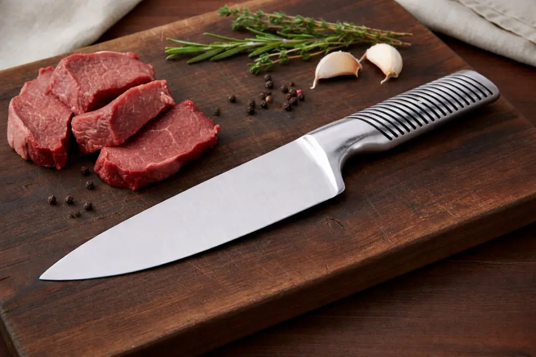 Cookinglife Chef’s Essential Koksmes 34cm - Zilver/Zwart