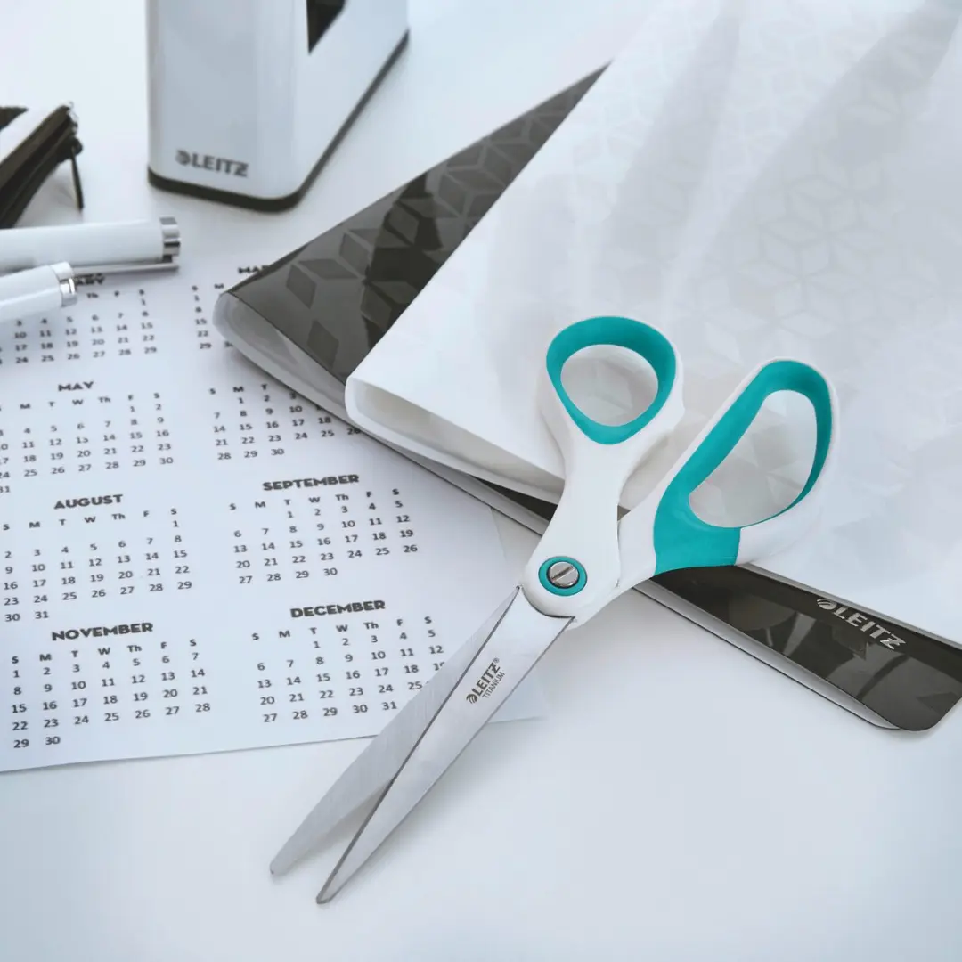 Leitz WOW Titanium Roestvrijstalen Schaar