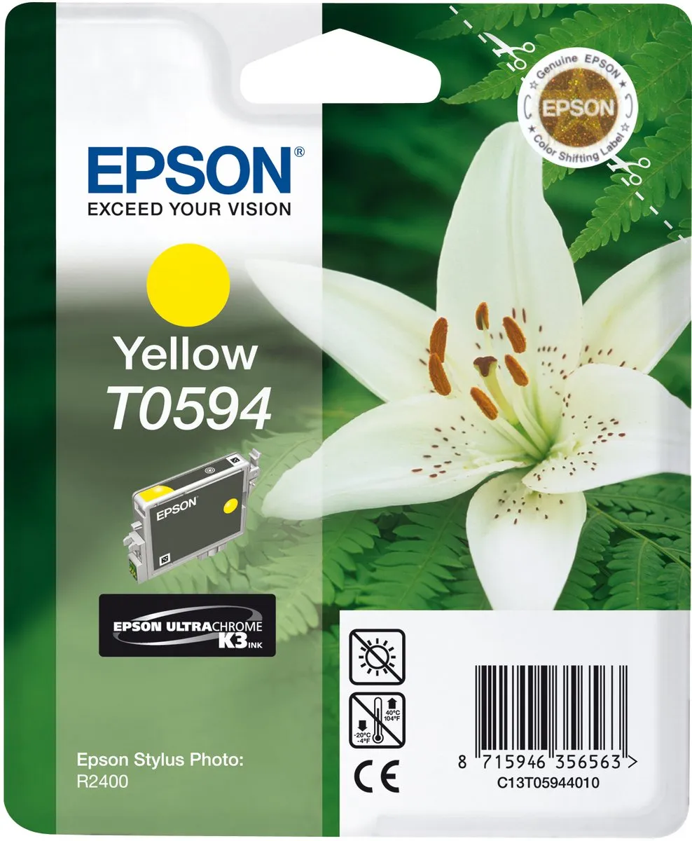 Epson T0594 Inktcartridge Geel