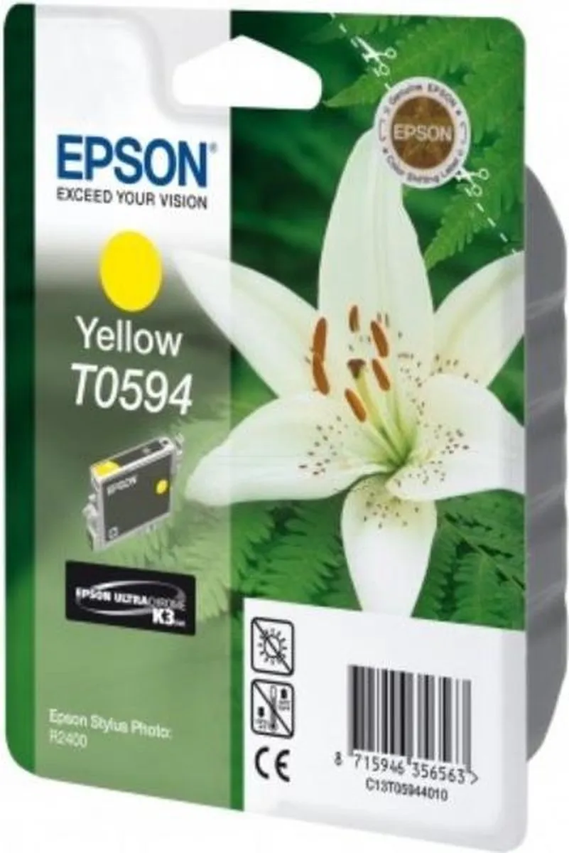Epson T0594 Inktcartridge Geel - 13ml