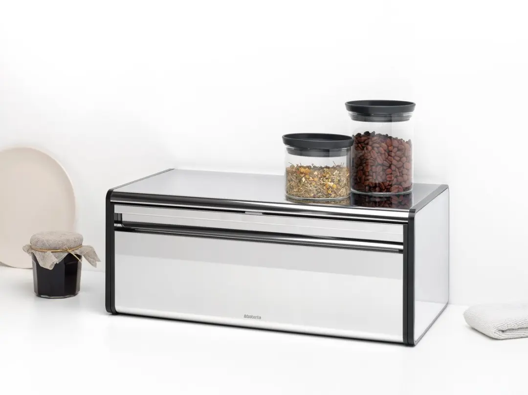 Brabantia Broodtrommel Brilliant Steel 18L - afbeelding 6 van 6